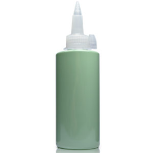 100ml Green Plastic Bottle With Spout Cap