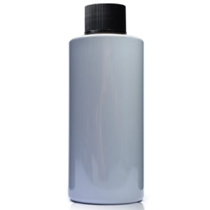 100ml Grey Plastic Bottle With Screw Cap