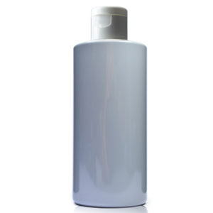 100ml Grey Plastic Bottle With Flip Top Cap