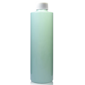 250ml Green Plastic Bottle With Screw Cap