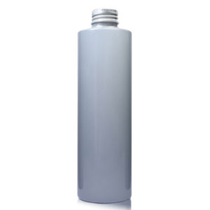 250ml Grey Plastic Bottle With Aluminium Cap