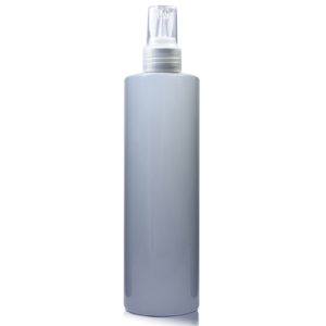 250ml Grey Plastic Spout Bottle With Overcap