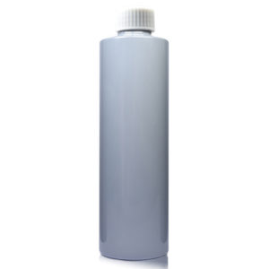 250ml Grey Plastic Bottle With Screw Cap