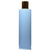 250ml Blue Bottle With Gold Disc Top Cap