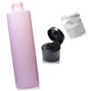 250ml Pink Plastic Bottle With Flip Top Cap