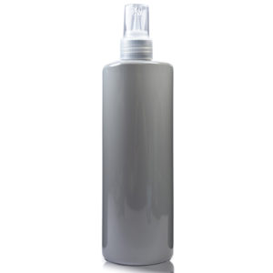 500ml Grey Plastic Spout Bottle With Overcap