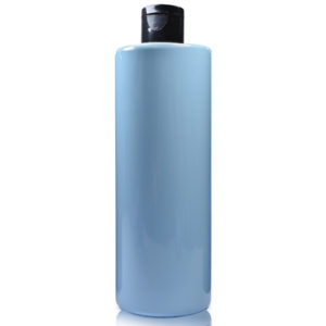 500ml Light Blue Plastic Bottle With Flip Top Cap