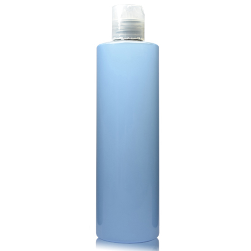 250ml Blue Plastic Bottle With Disc Top Cap