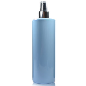 500ml Light Blue Plastic Bottle With Atomiser Spray