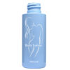 50ml Blue Plastic Bottle With label