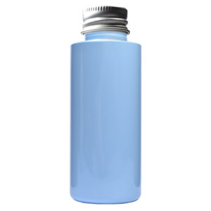 50ml Blue Plastic Bottle With Aluminium Cap