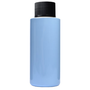 50ml Blue Plastic Bottle With Screw Cap