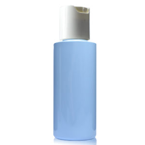 50ml Blue Plastic Bottle With Disc Cap