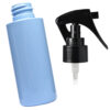 50ml Blue PET Plastic Bottle With Mini Trigger Spray