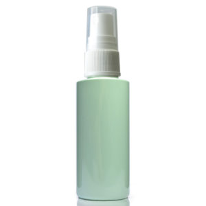 50ml Green Plastic Bottle With Spray