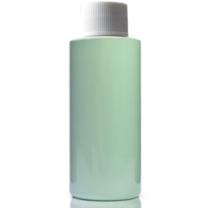 50ml Green Plastic Bottle With Screw Cap