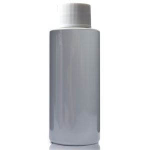 50ml Grey Plastic Bottle With Screw Cap