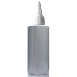 50ml Grey Plastic Bottle With Spout Cap