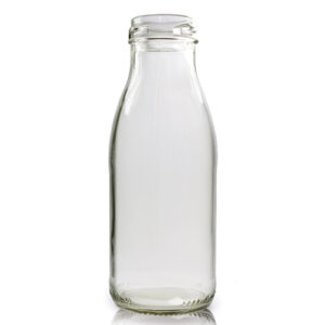 250ml Clear Glass Juice Bottle