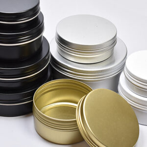 Aluminium Cosmetic Jars